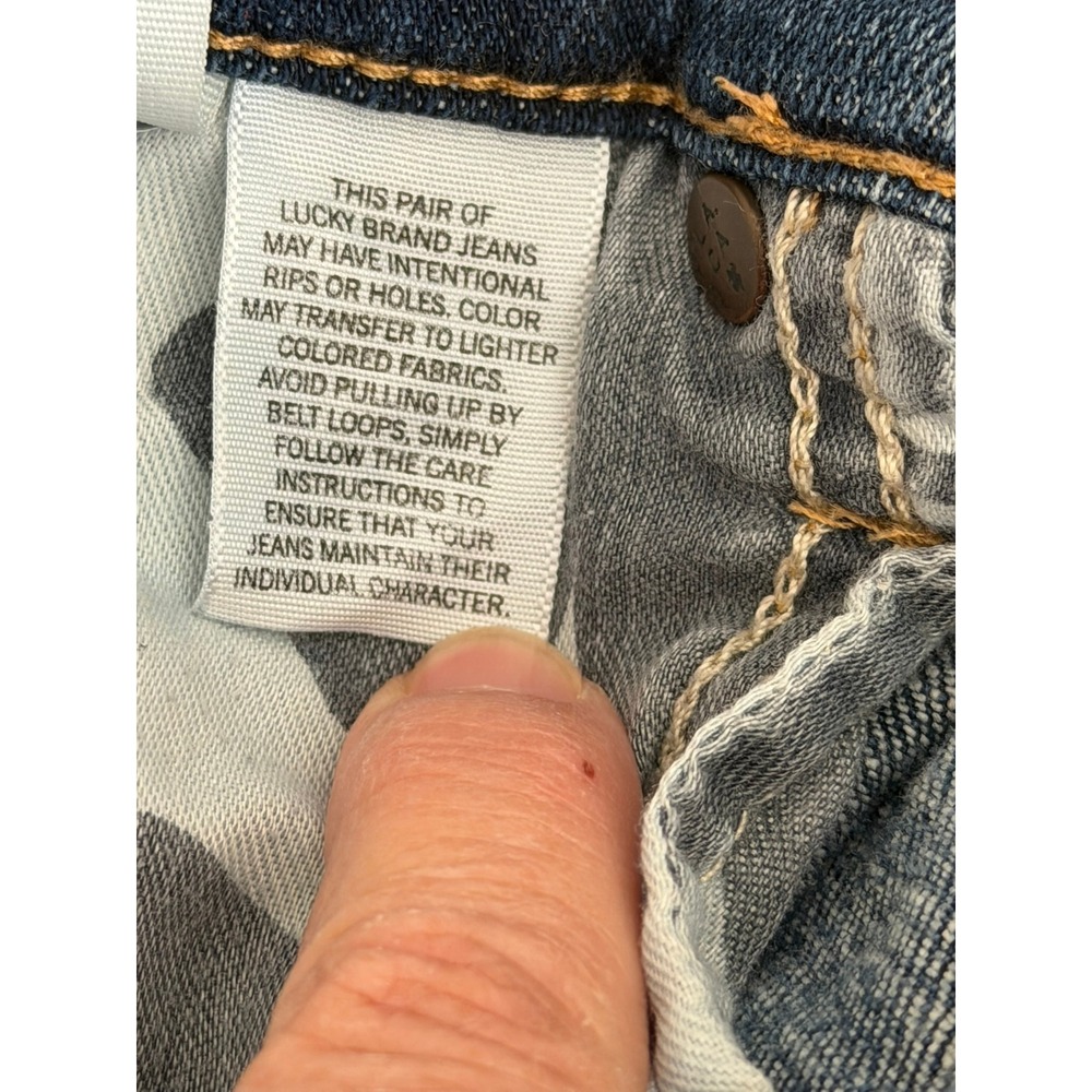 Lucky Brand Sweet Straight Jeans Womens 6/28 Blue Denim Medium Wash 7WP1429 - Picture 5 of 14